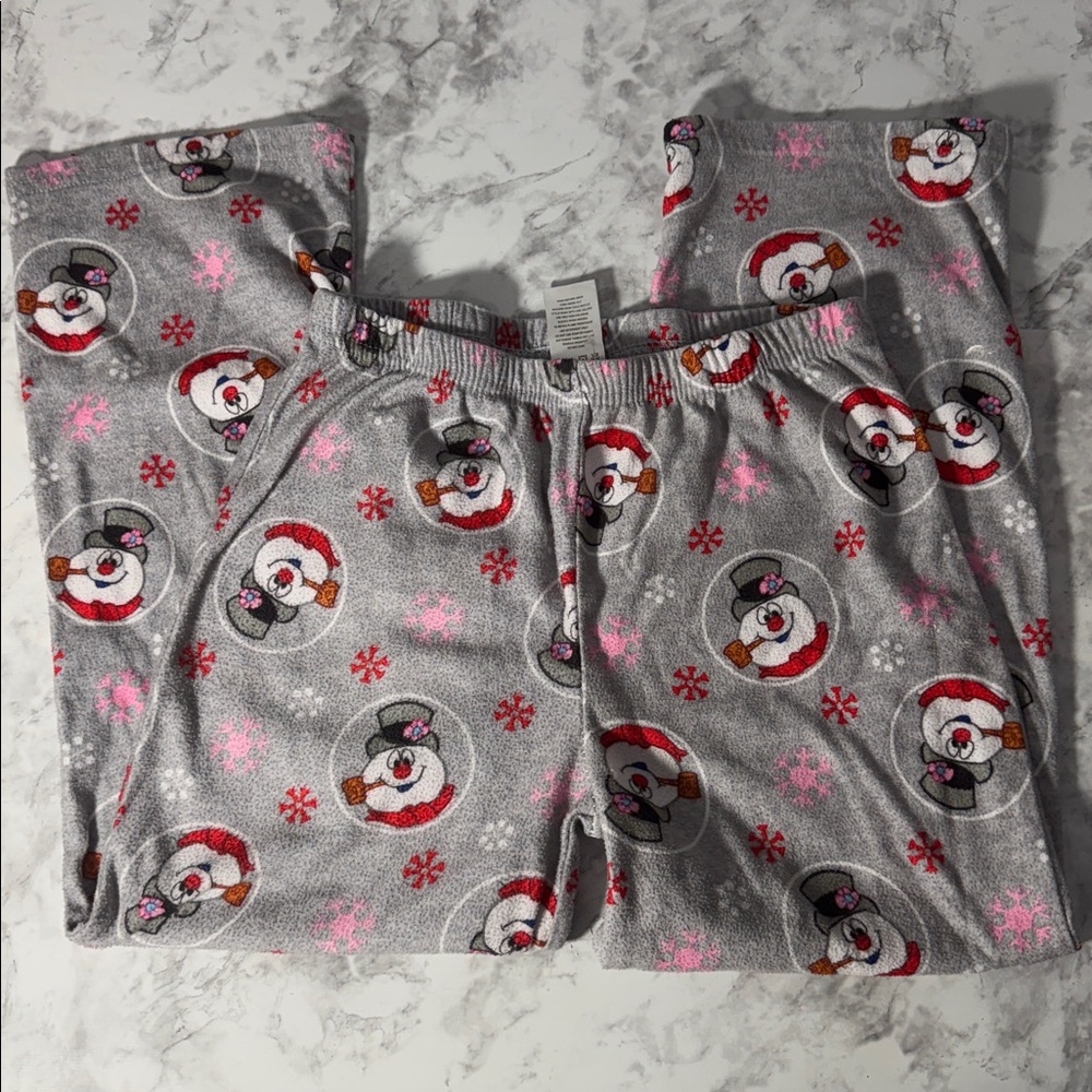 American Marketing Enterprise Inc. Gray Holiday Pajama Pants Size Small